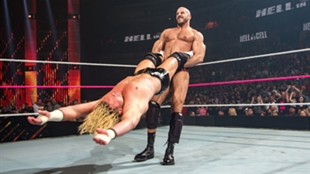 Dolph Ziggler vs. Cesaro - Intercontinental Title 2-Out-Of-3 Falls Match: WWE Hell in a Cell 2014 (Full Match)
