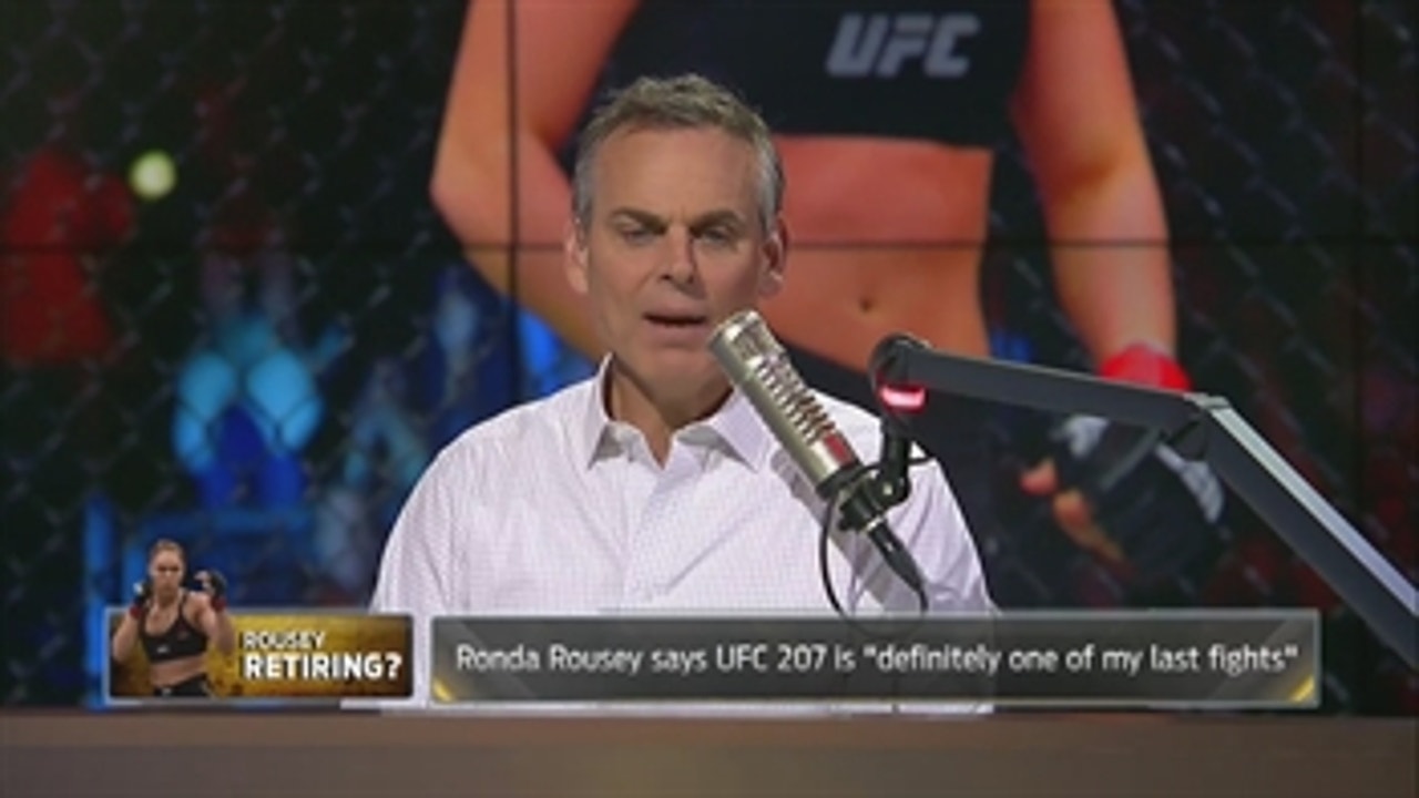 Colin Cowherd: I'm betting against Ronda Rousey in her fight vs. Amanda Nunes ' THE HERD