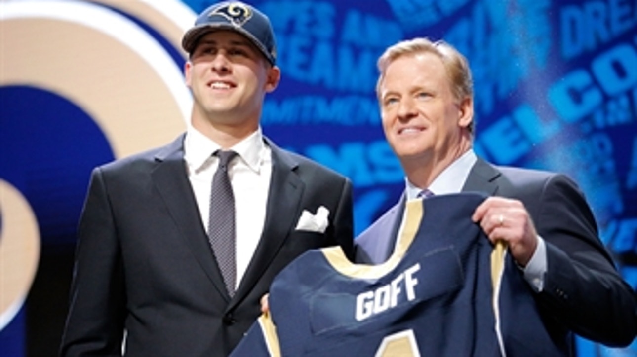 Jared Goff discusses being No. 1 overall pick