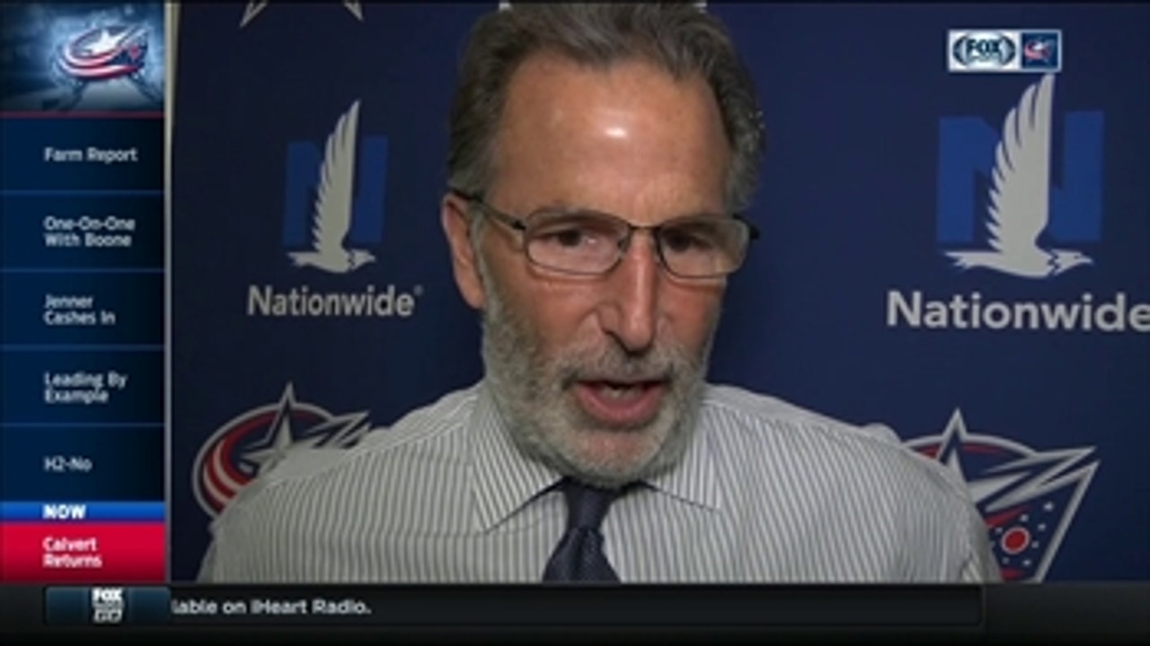 John Tortorella, Matt Calvert discuss his return to Blue Jackets