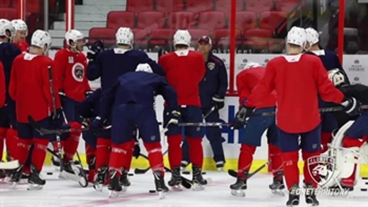 Morning skate report: Panthers gear up for showdown with Senators