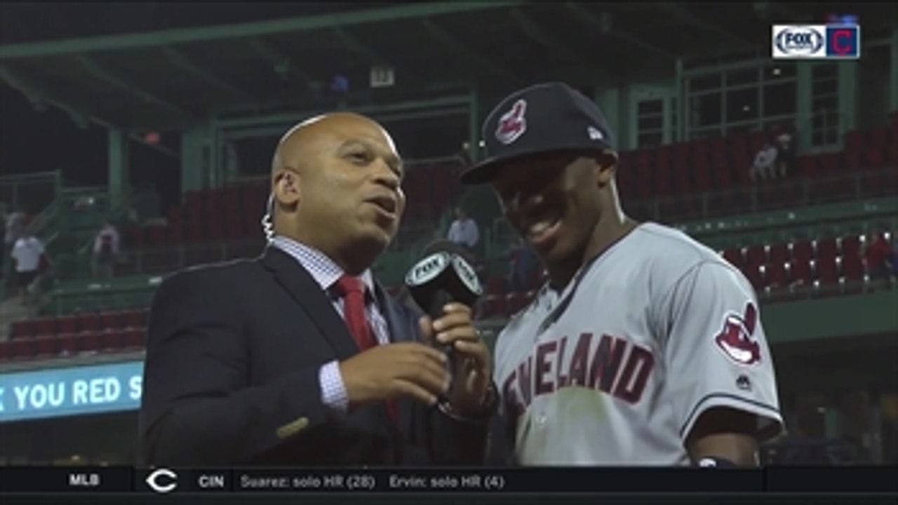 Greg Allen's big night in Boston is one he will remember for a long time