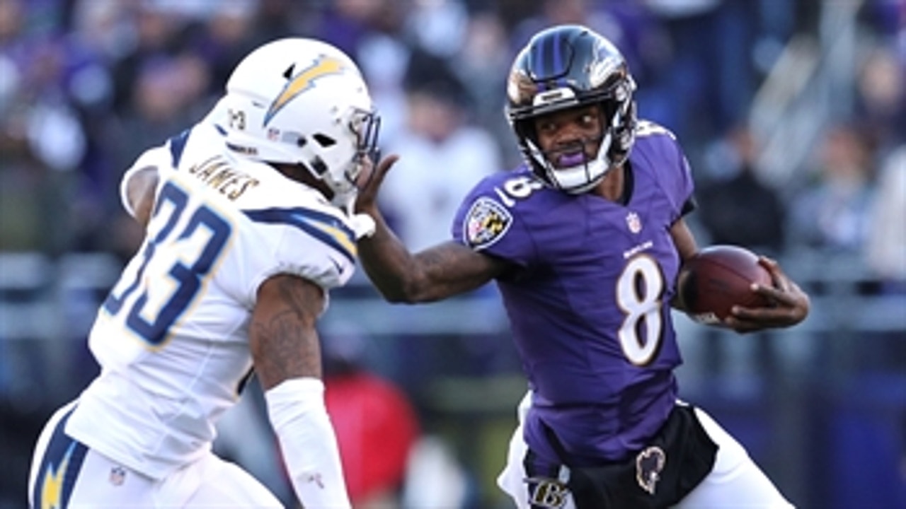 Skip Bayless says Lamar Jackson deserves credit despite the Ravens' playoff loss to Chargers