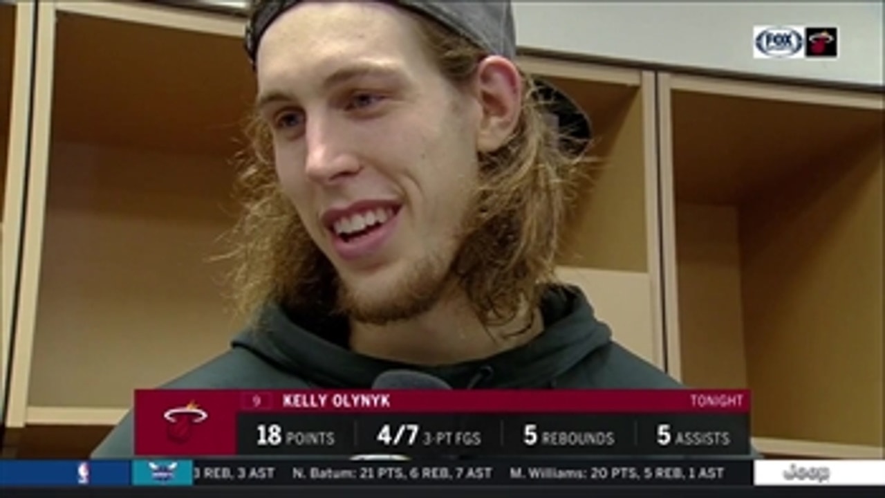 Kelly Olynyk stresses ending the road trip on the right foot