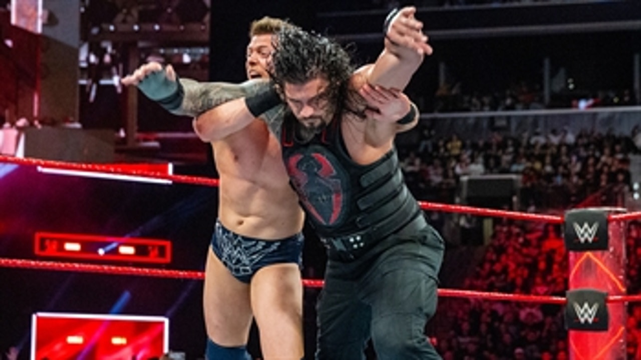 Roman Reigns vs. The Miz – Intercontinental Title Match: Raw, January 22, 2018 (Full Match)