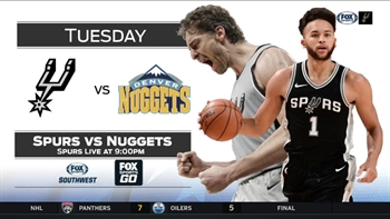 San Antonio Spurs at Denver Nuggets preview ' Spurs Live