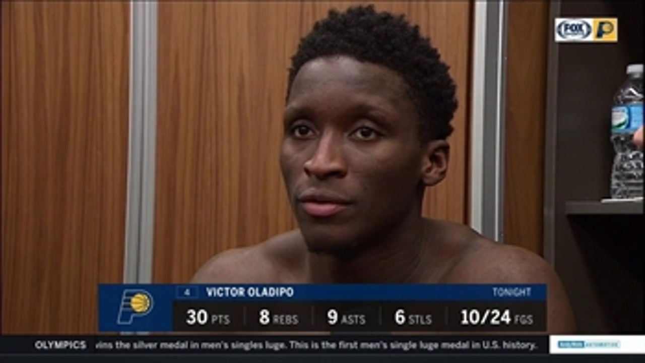 Victor Oladipo: Pacers 'did a good job of settling down at both ends of the floor' against Knicks