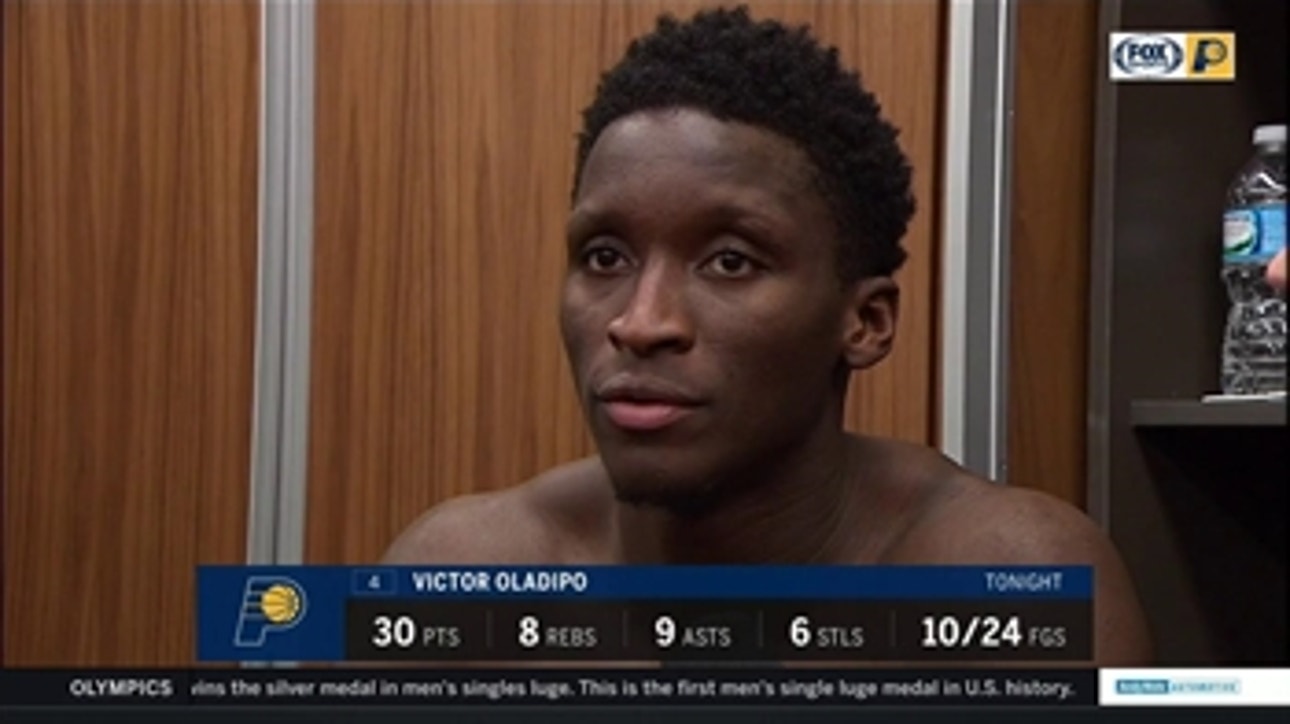 Victor Oladipo: Pacers 'did a good job of settling down at both ends of the floor' against Knicks