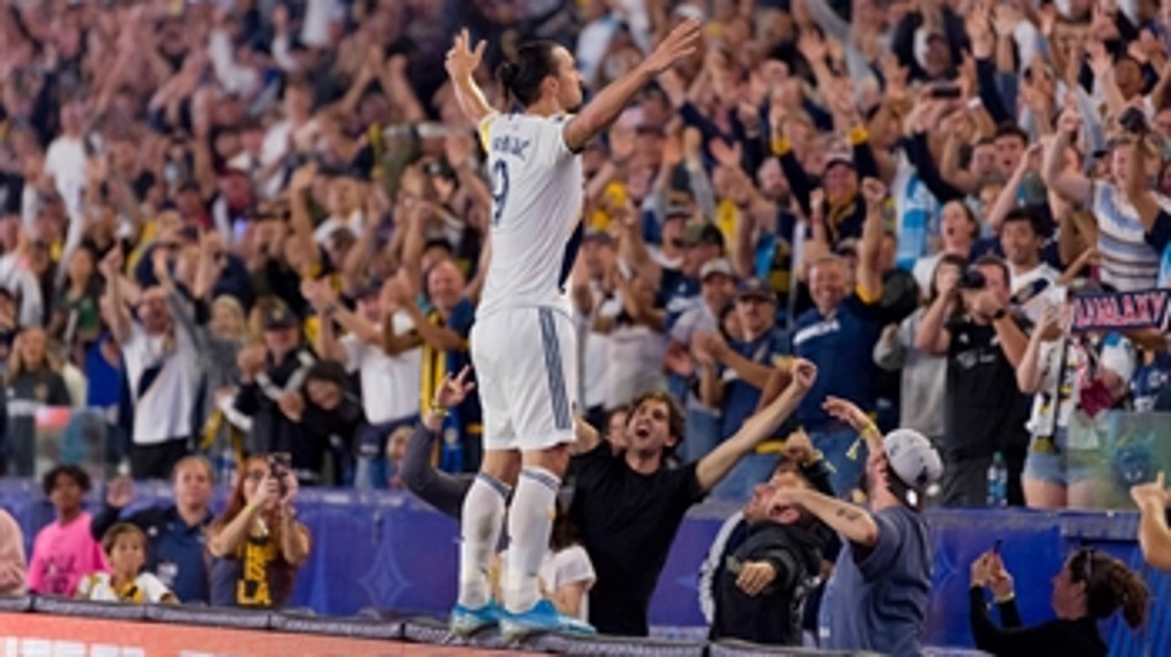 Watch Zlatan Ibrahimovic break LA Galaxy’s season goal record with a hat trick