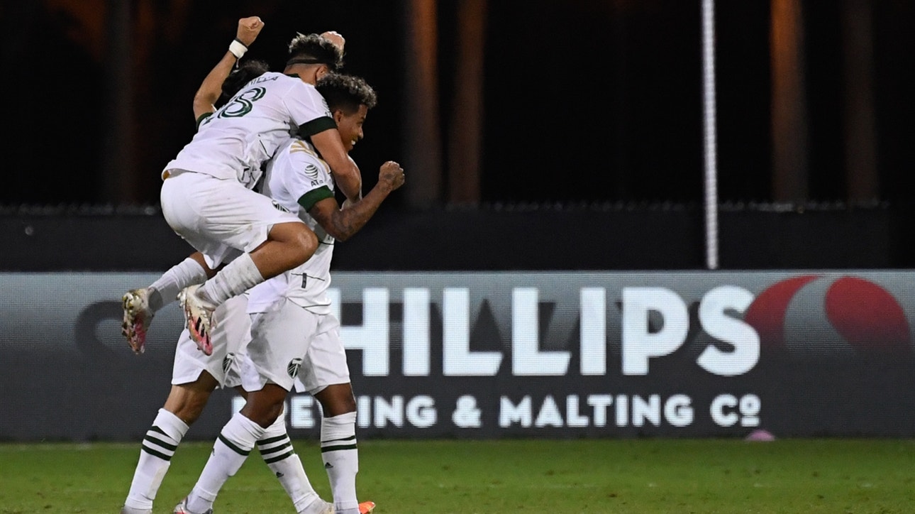 Andy Polo buries beautiful strike moments after subbing on, gives Timbers commanding lead
