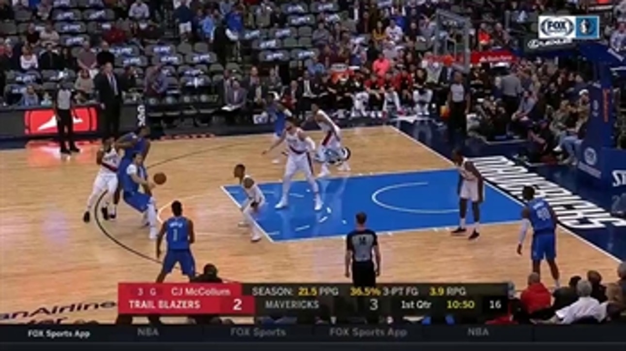 HIGHLIGHTS: Luka Doncic, DSJ lift Dallas over Portland 111-102