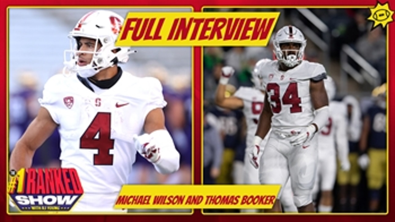 Michael Wilson and Thomas Booker on what it means to be a Stanford student-athlete