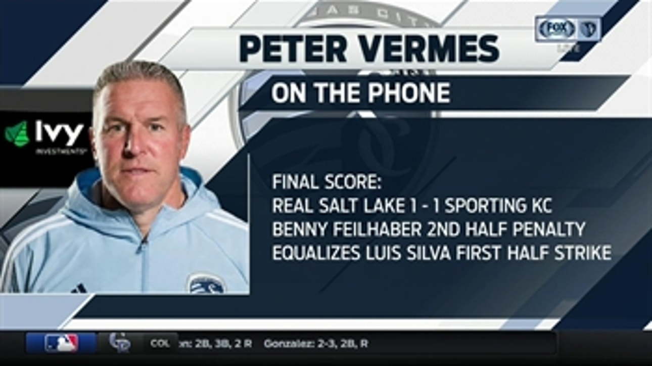 Peter Vermes: 'We didn't show much energy at all' in first half