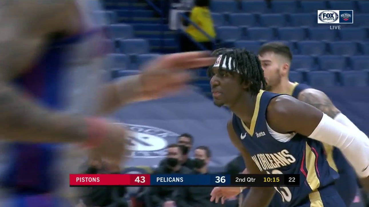 HIGHLIGHTS: Kira Lewis Jr. hits the Catch-And-Shoot Three