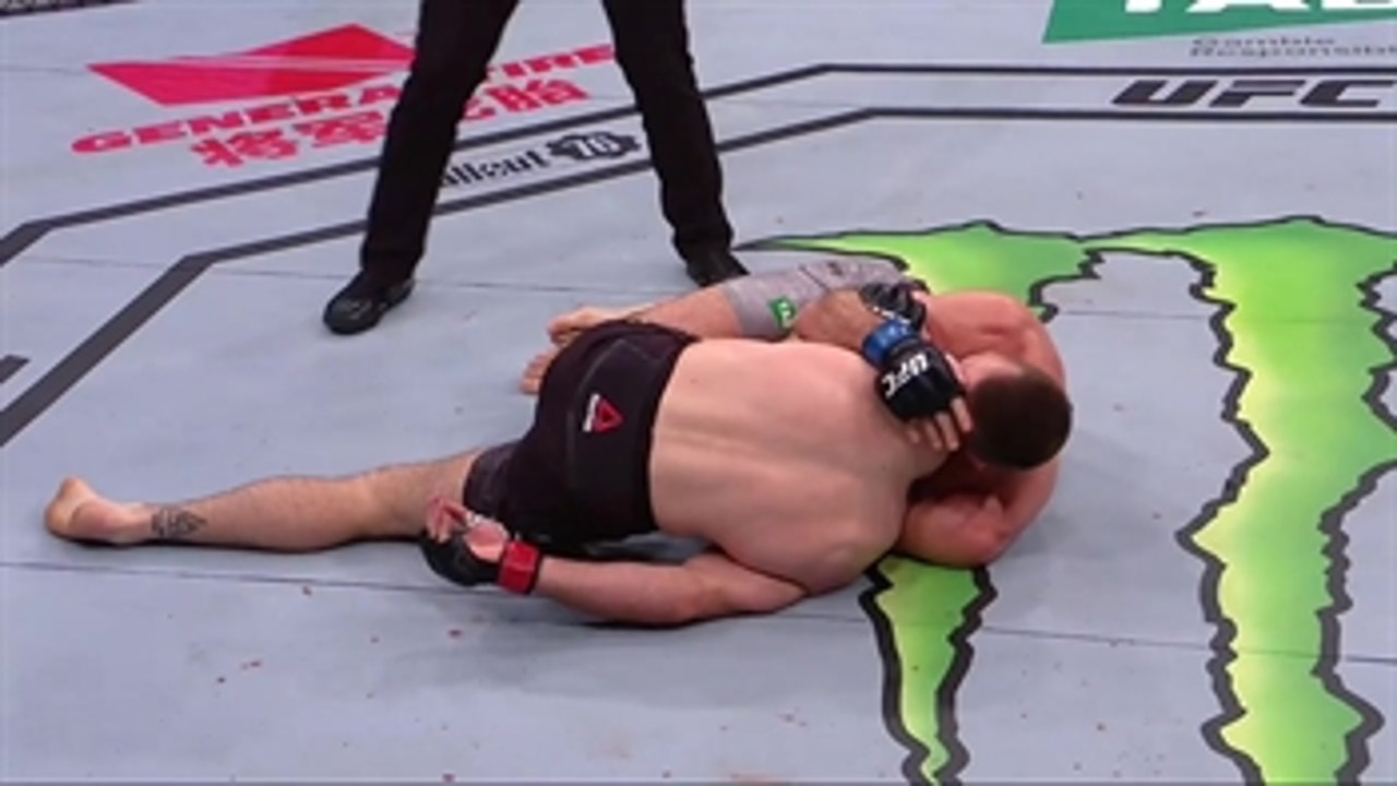 Tony Martin gets a technical submission on Jake Matthews ' HIGHLIGHTS ' UFC FIGHT NIGHT