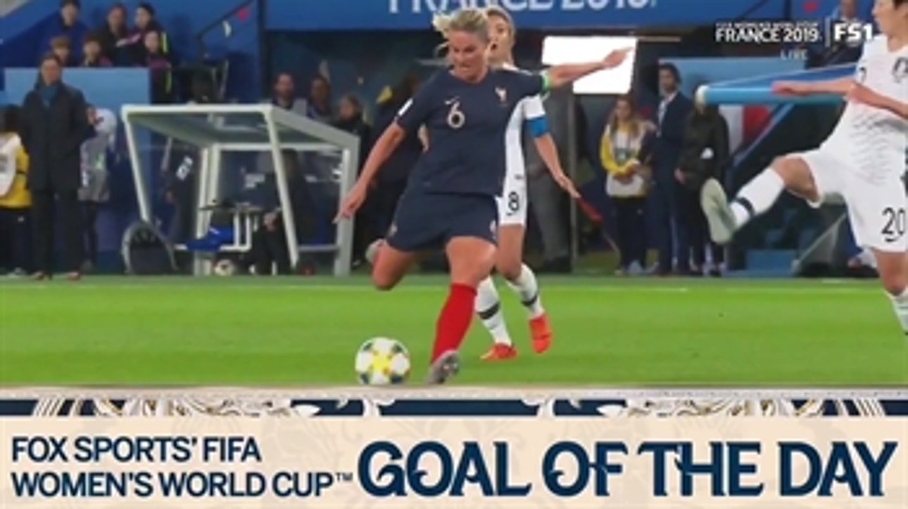Goal of the Day: Watch Amandine Henry's curler again and again