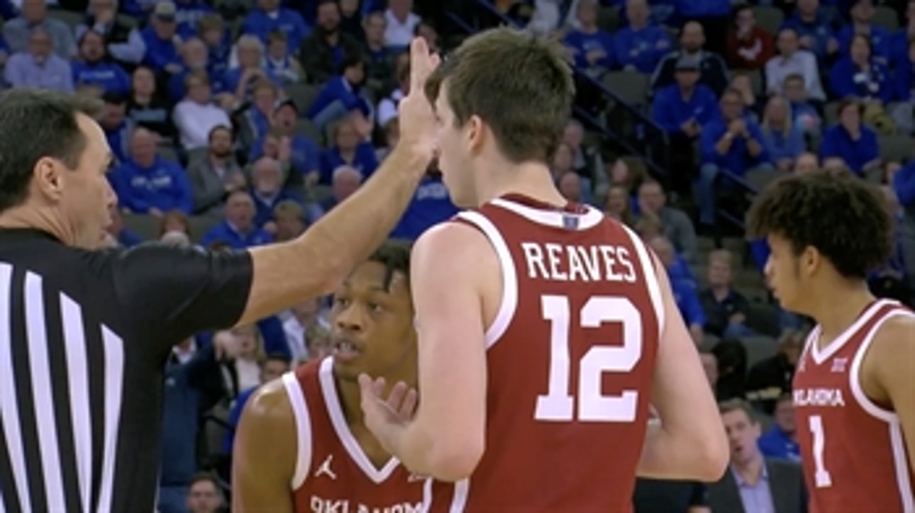 Oklahoma's Austin Reaves given bizarre technical after saying zero words