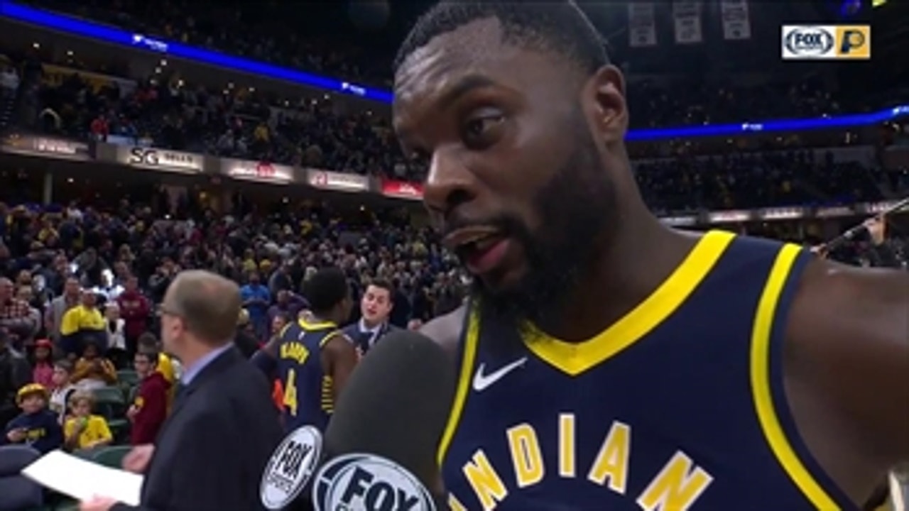 Lance Stephenson on going up against LeBron James: 'I just tried to get into him a little bit'