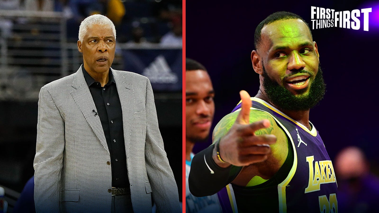 Nick Wright gives super team history lesson after Dr. J leaves LeBron off top two All-Time NBA teams | FIRST THINGS FIRST