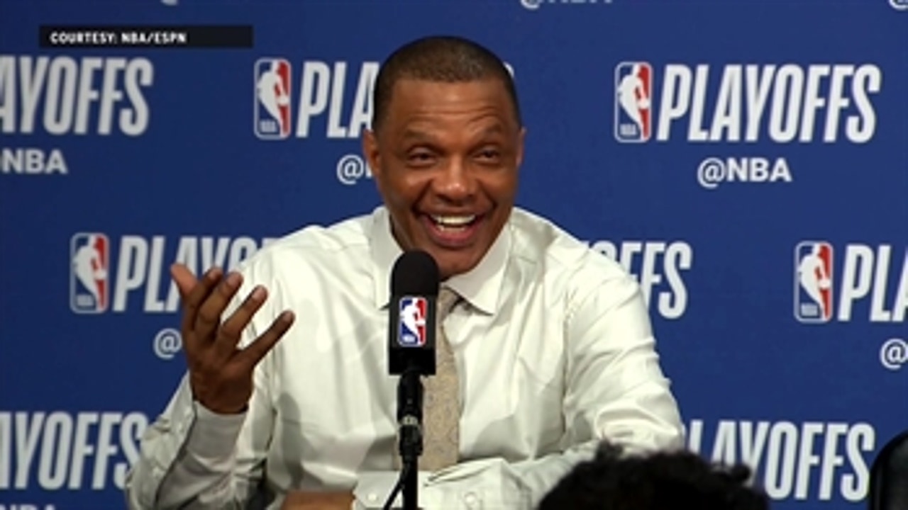 Alvin Gentry on Game 1 win in Portland ' Pelicans at Trail Blazers