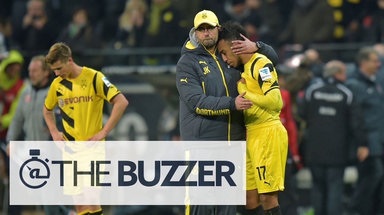 Dortmund players serve fans beer after hitting rock bottom