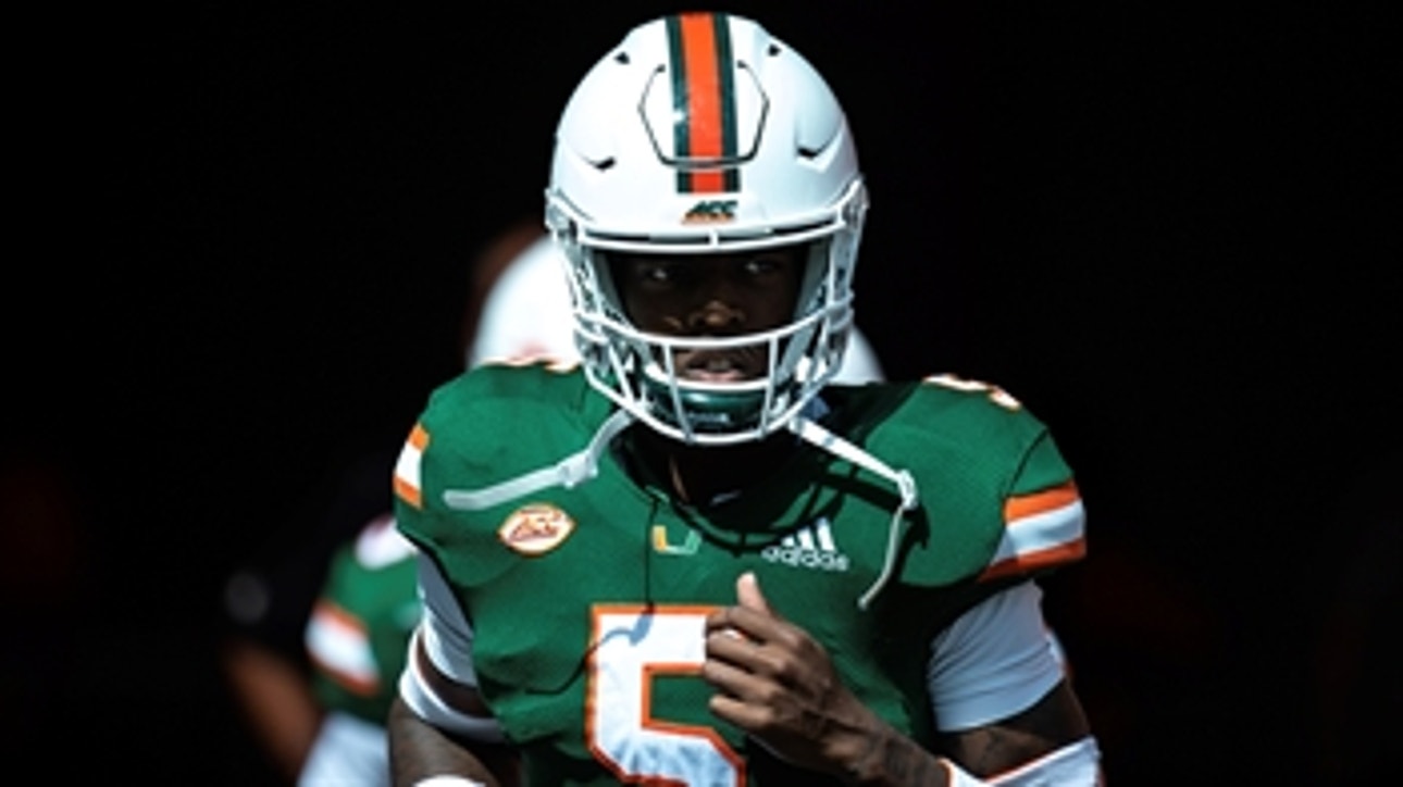 N'Kosi Perry's 4 TD game leads  No. 17 Miami to comeback win over Florida State