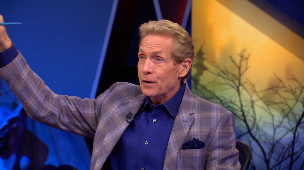 Skip Bayless reacts to Joel Embiid brawling with Karl Anthony Towns last night ' NBA ' UNDISPUTED