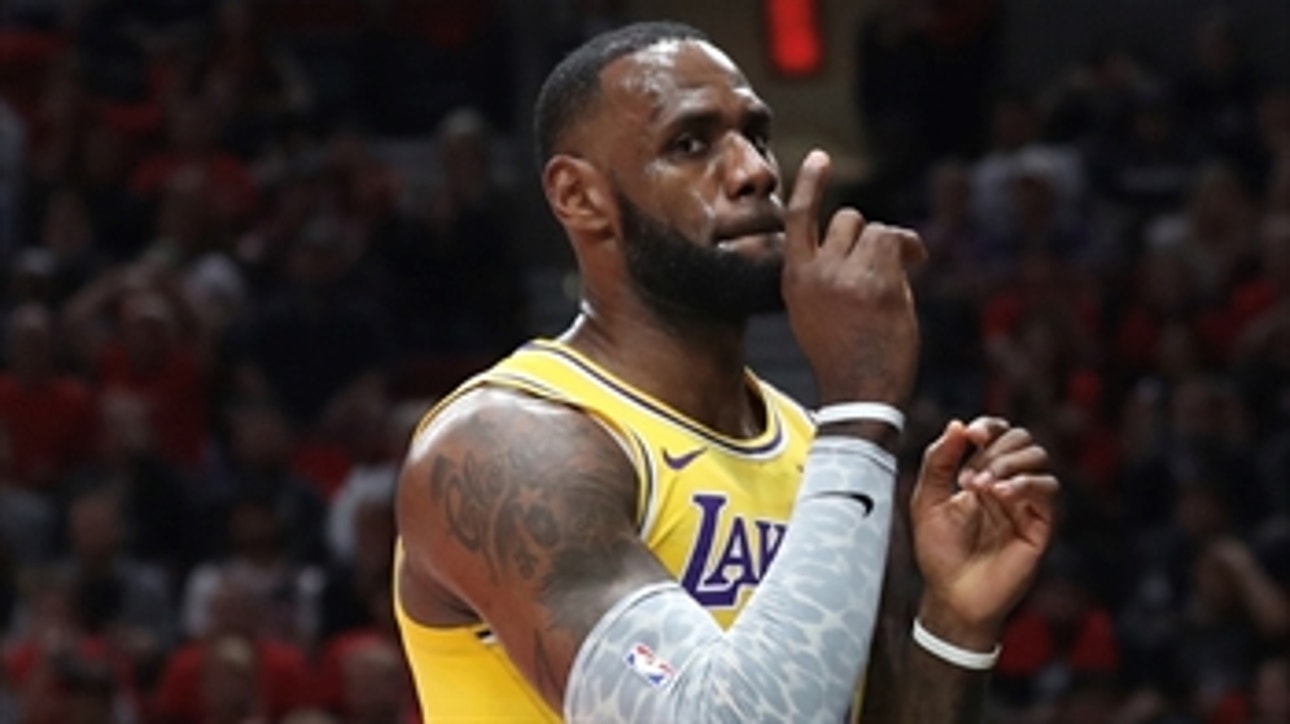 'I did not like the way LeBron closed the game': Skip Bayless on the Lakers season opener