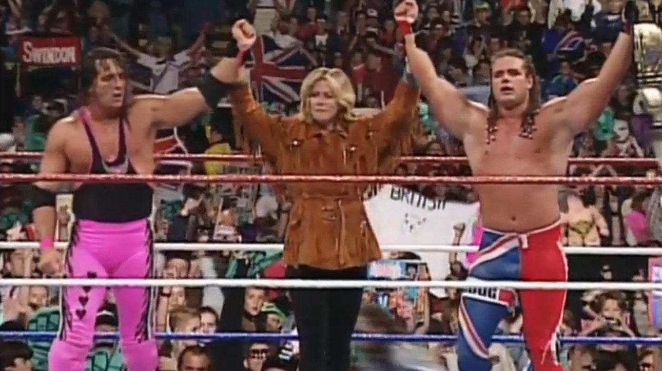Bret 'The Hitman' Hart takes on British Bulldog for Intercontinental Title at Summerslam '92 ' WWE on FOX