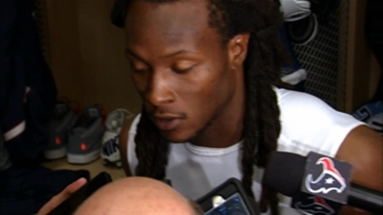 Texans WR DeAndre Hopkins: We put ourselves in position for division lead