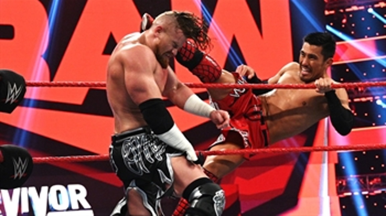 Akira Tozawa vs. Buddy Murphy: Raw, Nov. 18, 2019