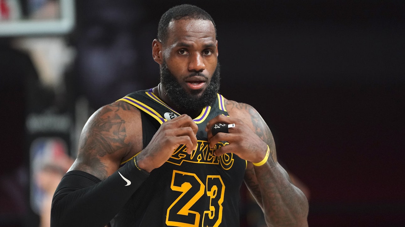 Nick never wavered on LeBron's greatness & continues to predict Lakers winning RD 1 over Blazers