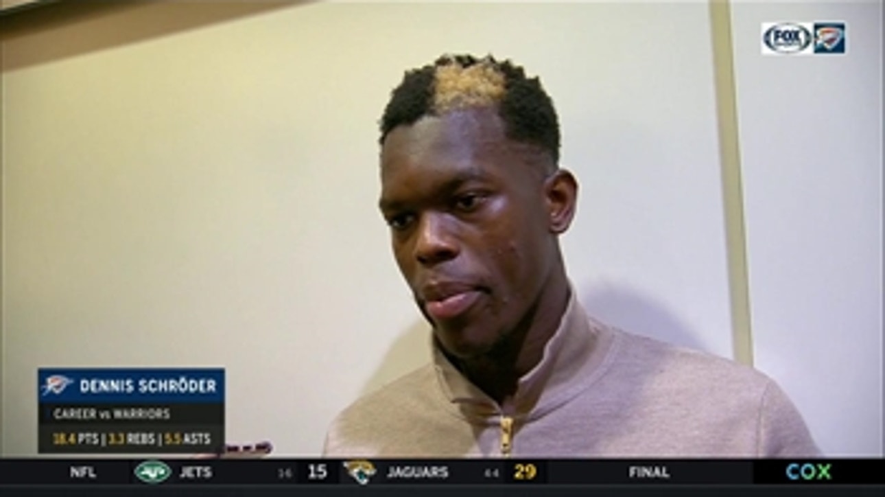 Dennis Schröder on facing Westbrook again