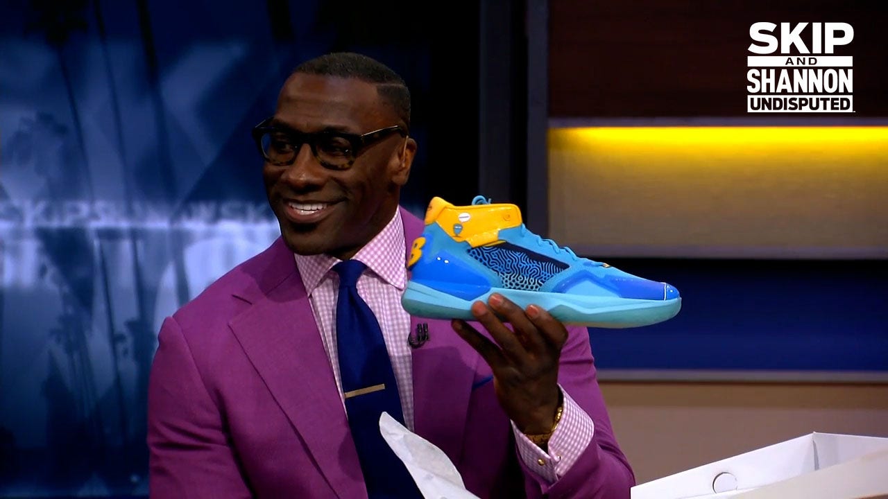 Happy Birthday, Shannon! Skip gifts Shannon a pair of Kawhi's for his birthday | UNDISPUTED