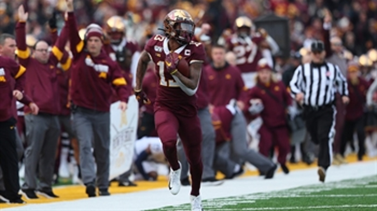No. 17 Minnesota leads No.4 Penn St with over 300 yards of offense in the first half