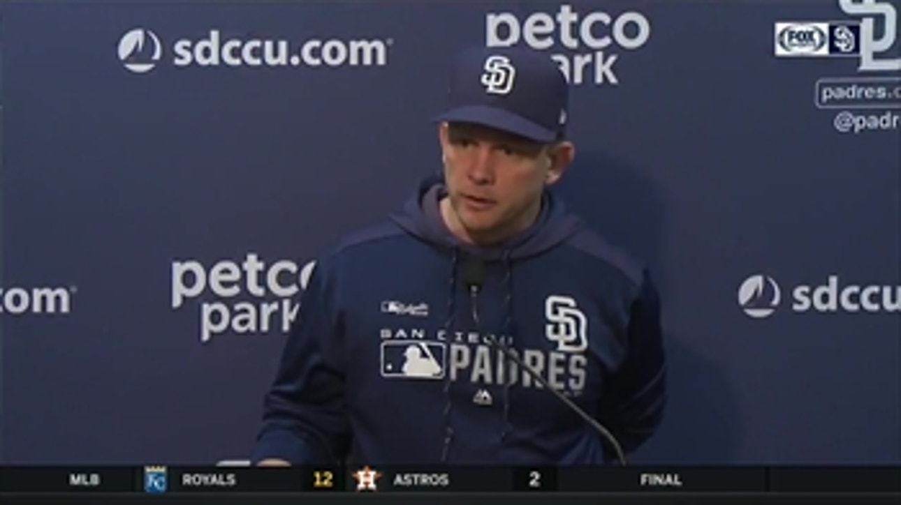 Andy Green press conference after Padres lose to Mets 7-6