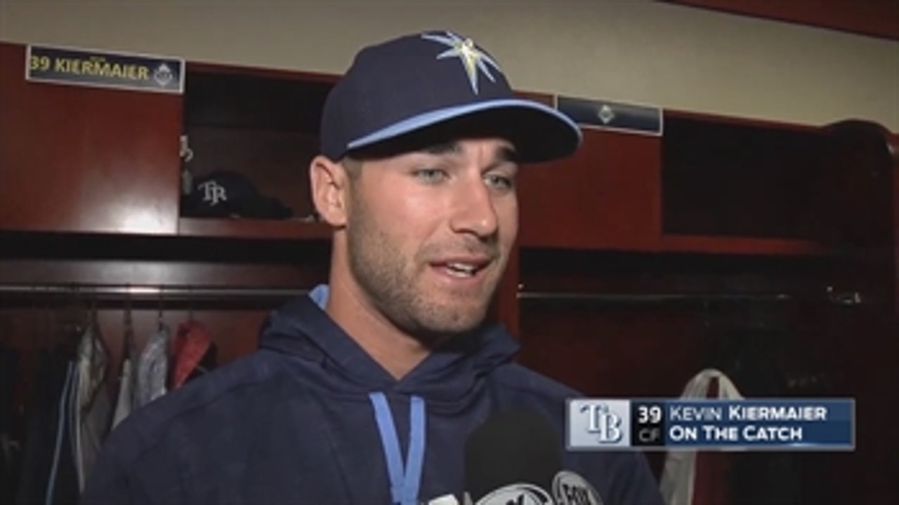 Rays' Kevin Kiermaier recalls his catch at Camden