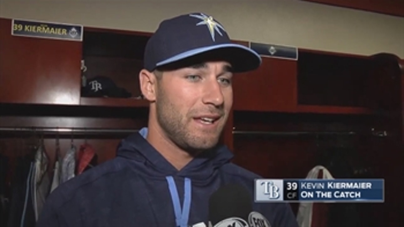 Rays' Kevin Kiermaier recalls his catch at Camden
