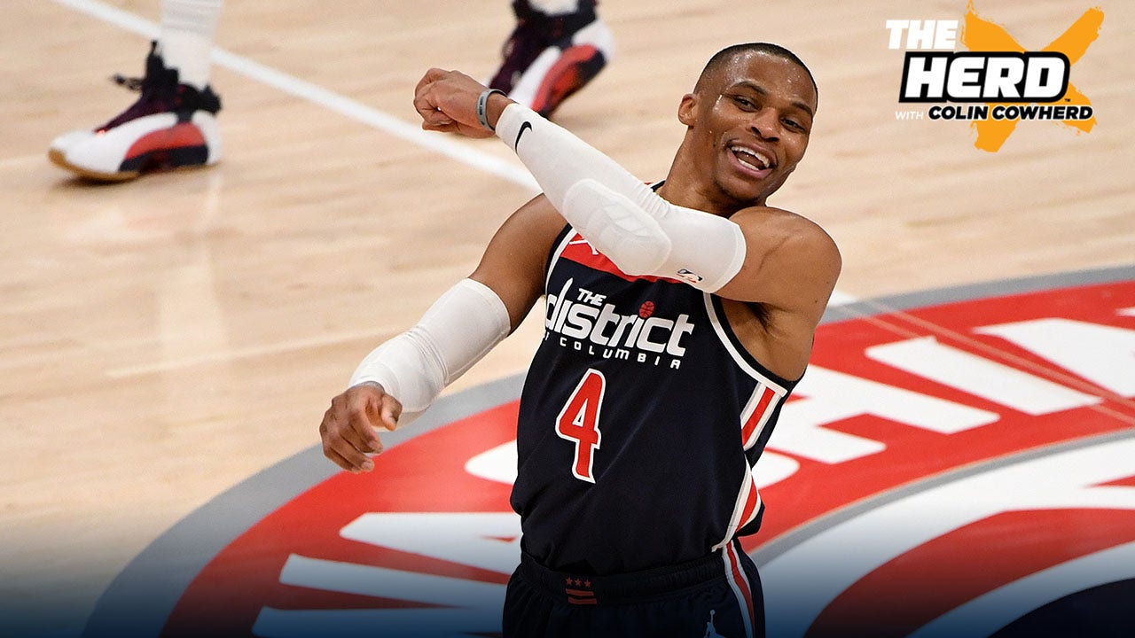 Colin Cowherd praises Russell Westbrook after he breaks Oscar Robertson's triple-double record ' THE HERD