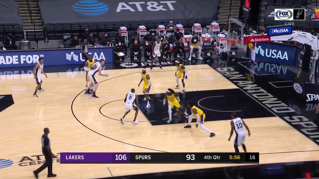 HIGHLIGHTS: Dejounte Murray SWISHES the Ball through the Net