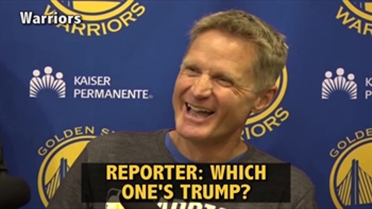 Kerr compares NBA MVP race to Presidential race