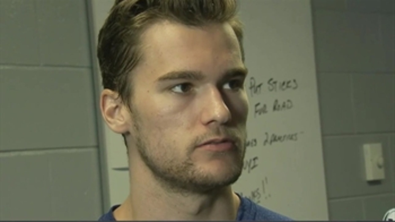 Jonathan Drouin on scoring his first playoff goal