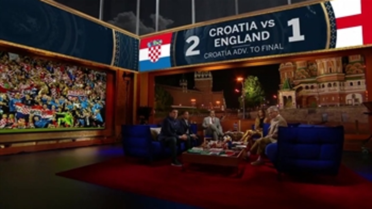 The World Cup Tonight crew talks about Croatia vs England ' 2018 FIFA World Cup™ Tonight