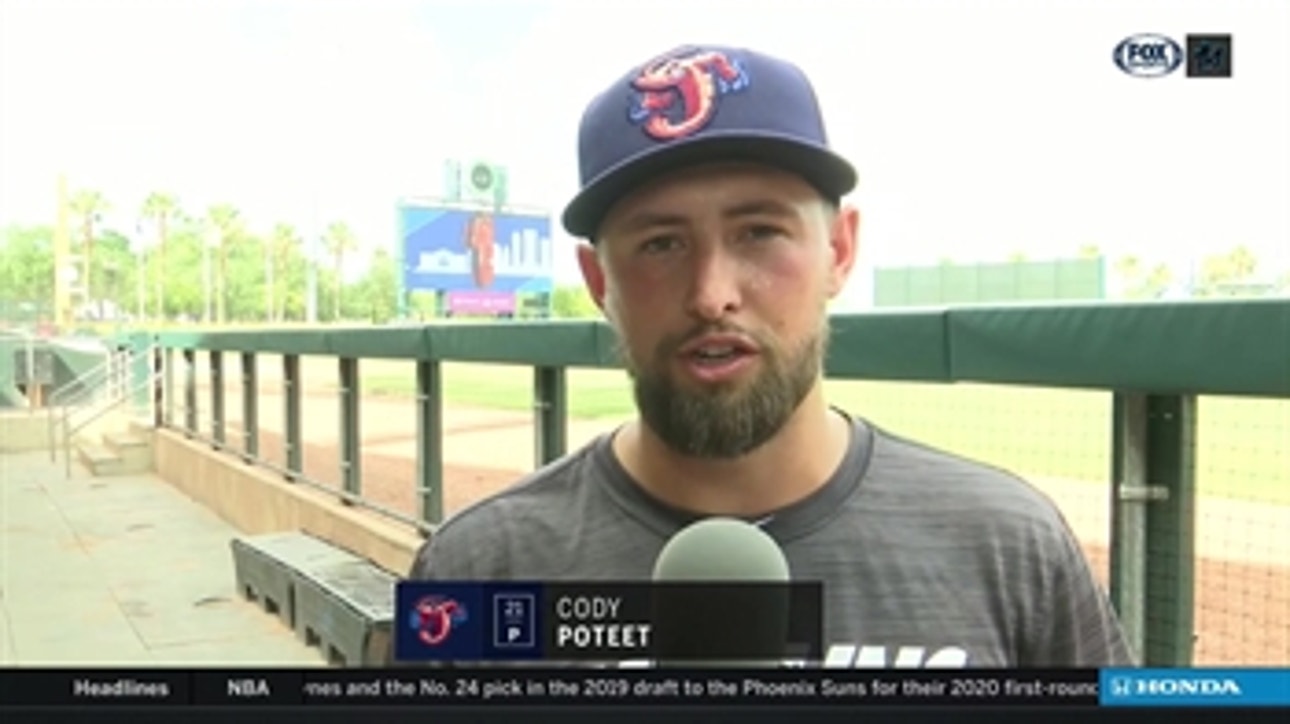 Marlins prospect Cody Poteet on his time with Jacksonville