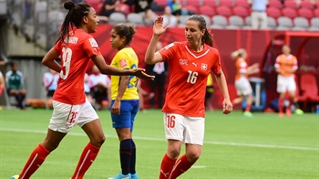 Humm hat-trick gives Switzerland 5-0 lead - FIFA Women's World Cup 2015 Highlights