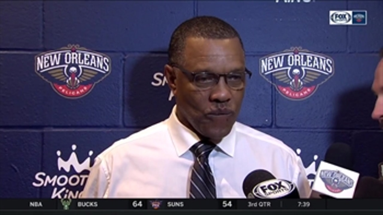 Alvin Gentry on beating a 'very impressive team'