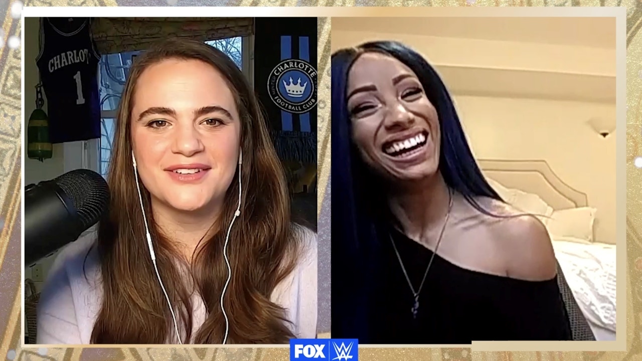 Sasha Banks reveals who she considers as her best rival in interview with Charlotte Wilder