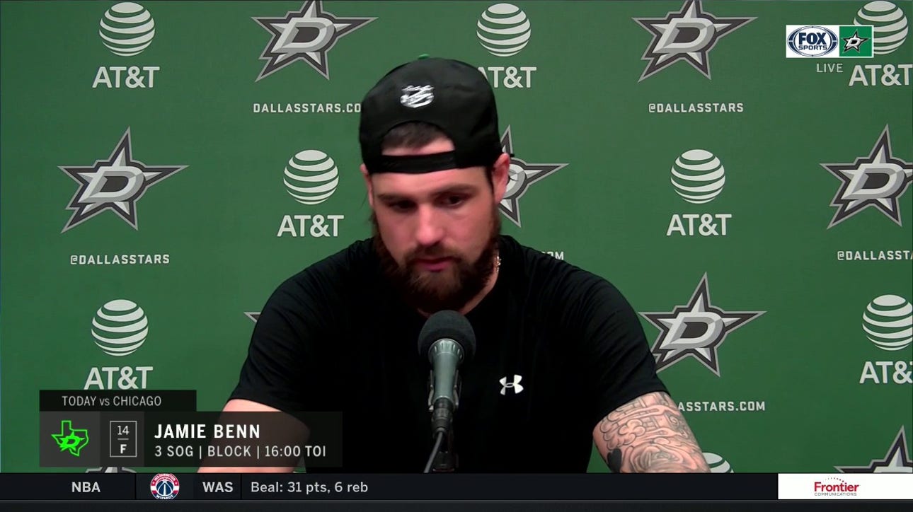 Jamie Benn: 'There always should be hockey and fighting'