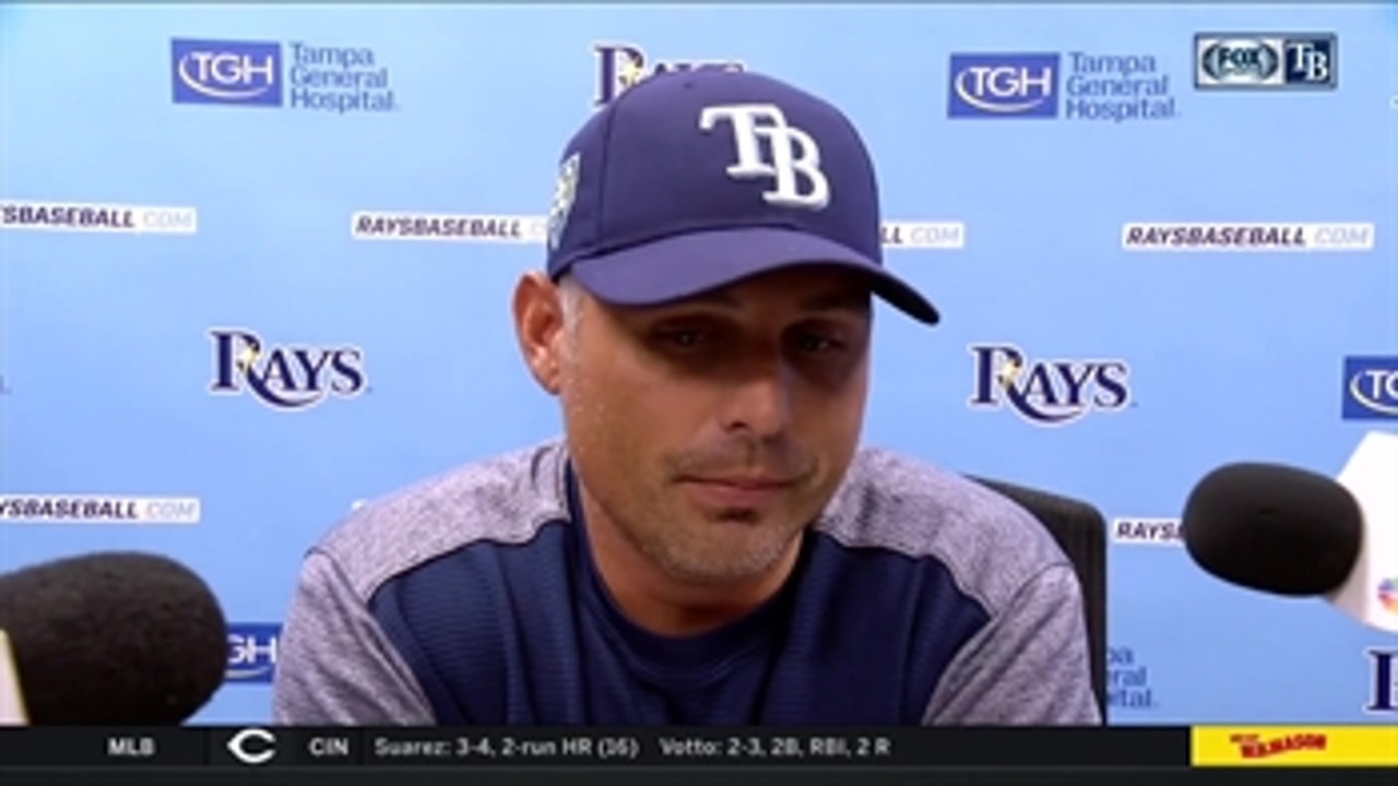 Kevin Cash credits consistency of Rays' bullpen in win over Yankees