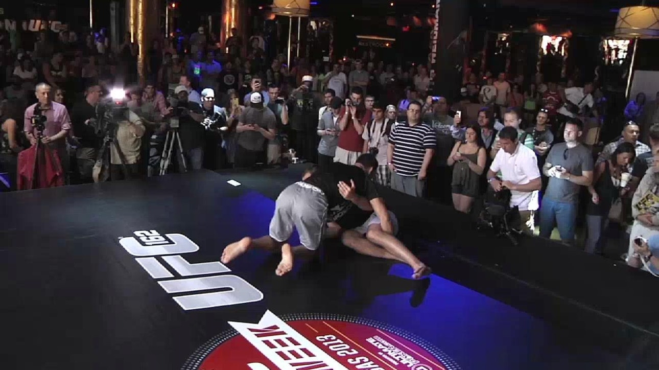 UFC 162 open workouts
